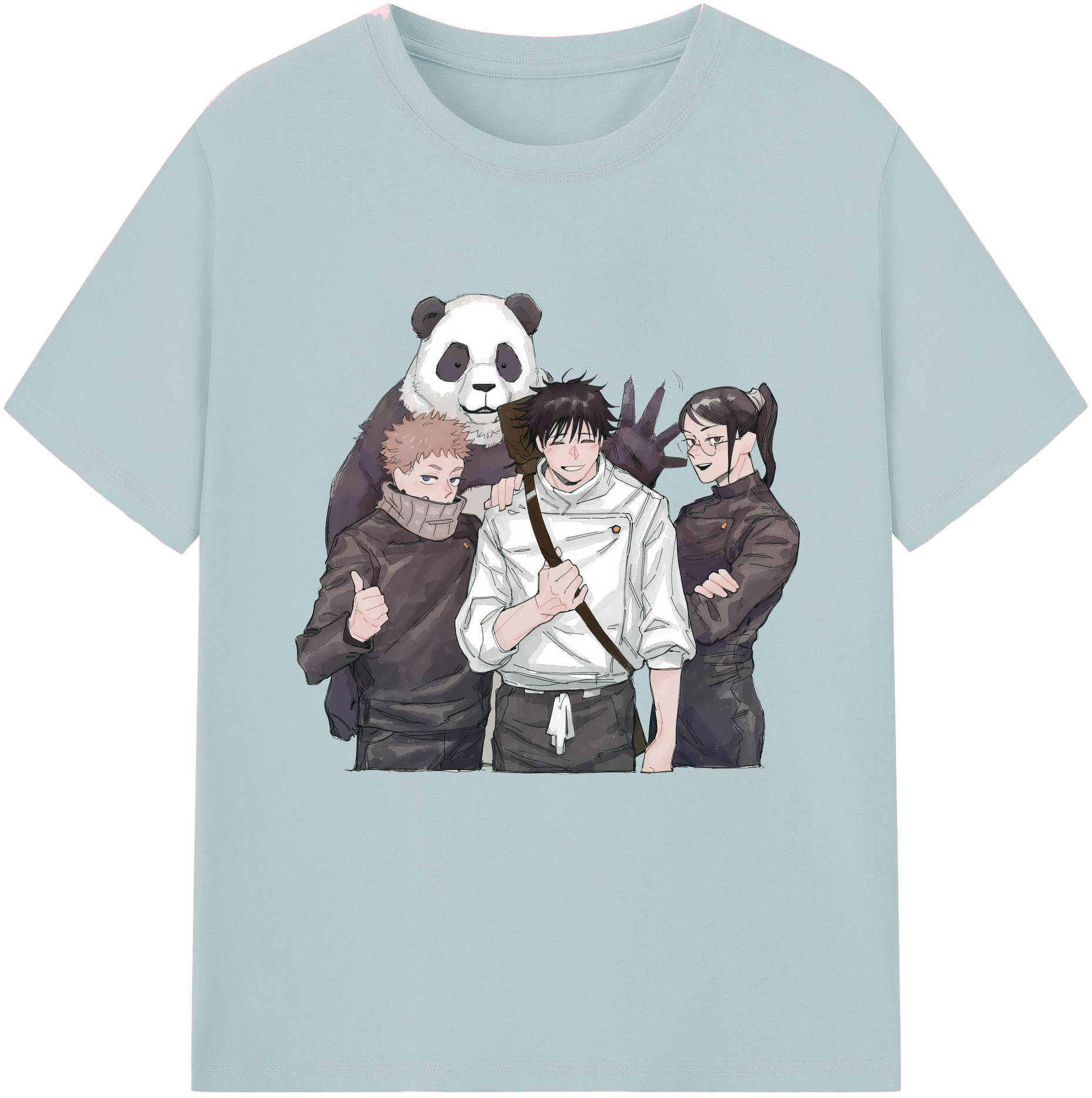 （画像用） 呪術廻戦 Jujutsu Kaisen 綿100％半袖Tシャツ（フロントプリント）